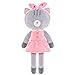 Lazada Stuffed Cat Dolls Animal Kitty Plush Toy Baby Girl Gifts Gray with Hair Band 16 - Image 3
