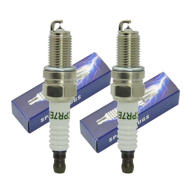 2Pcs CNPAPC Iridium IX Spark Plugs DCPR7EIX 3144604697637 for 19992016 Harley Davidson Twin Cam Fiat 500 20122017 14L L4 Chevy Spark 20132015 12L L4 Engine
