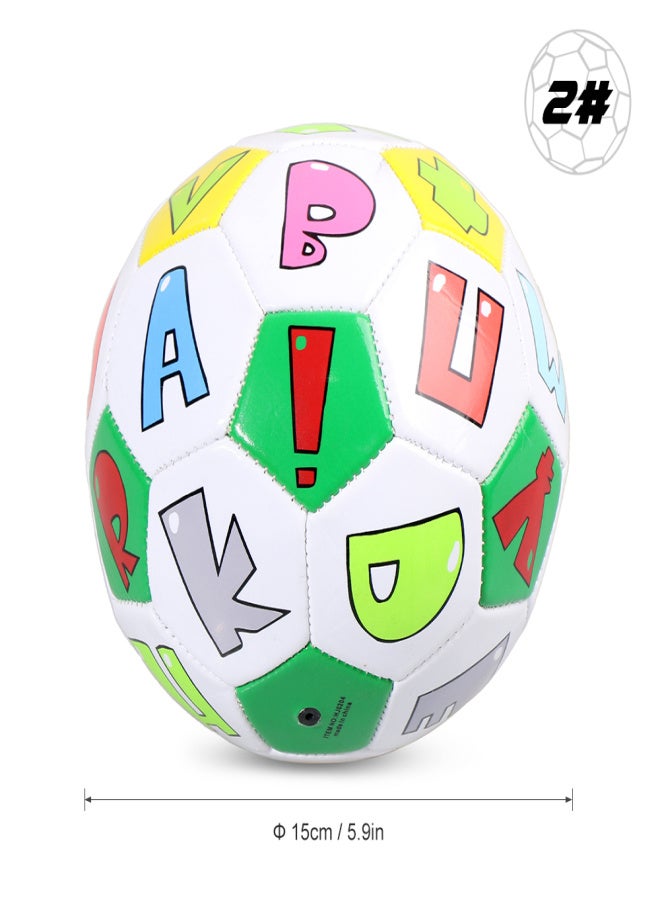 REGAIL Size 2 Kids Soccer Ball Inflatable Soccer Training Ball Gift with Carrying Sack for Children Students - Image 4