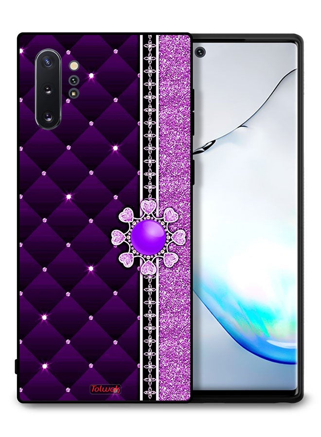 Tolwak Samsung Galaxy Note 10 Plus Protective Case Cover Glitter Hearts - Image 1