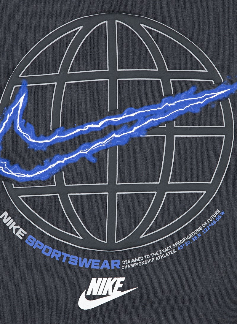Nike Kids Fleece Crew & Pant Set  - Image 4