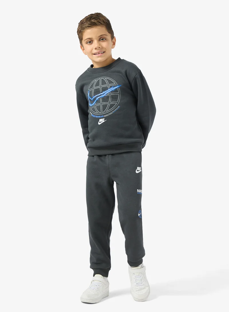Nike Kids Fleece Crew & Pant Set