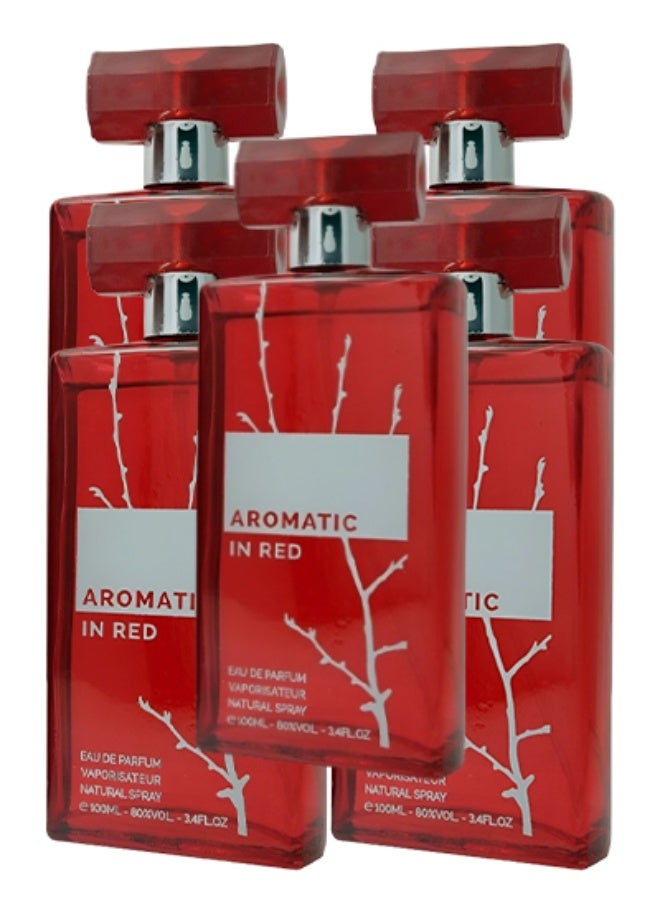 اروماتك 5 قطع عطر أروماتيك إن ريد للجنسين 100 مل - Image 1