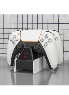 For Sony PS5 controller handle base, two-seat charging stand game controller with LED light special fast charger power base
