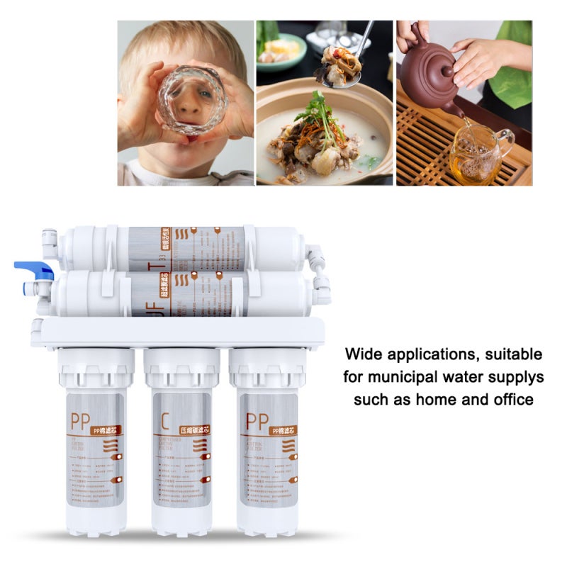 Water Purifier 3L/Min Waterflow Compact Size Easy Installation - Food-Grade Materials Water Filter System for Household Use - Image 3