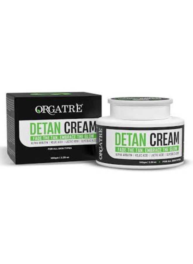 Orgatre Detan Skincare Combo – Face Wash100ml, Detan Cream100g & Peel-Off Mask 100ml| Removes Tan, Brightens Skin & Deep Cleansing | All Skin Types - Image 4