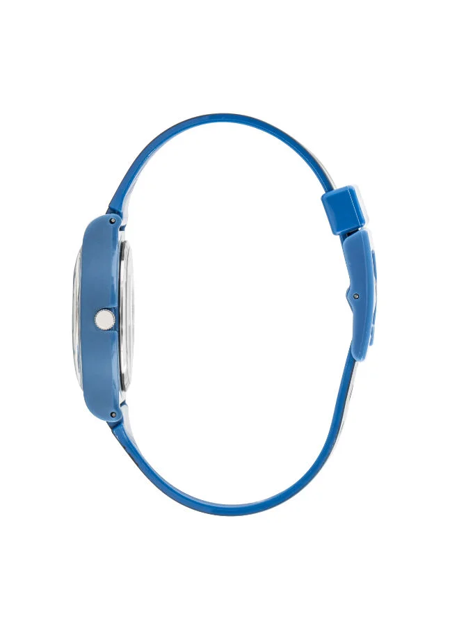 لي كوبر Lee Cooper Kids PC21S Movement Watch, Analog Display and Silicone Strap - LC.K.1.951, Blue