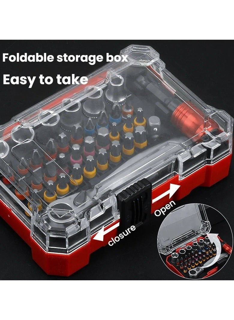 general 38-piece precision screwdriver set with various screw heads multifunctional industrial-grade manual tool kit for home use - Image 3