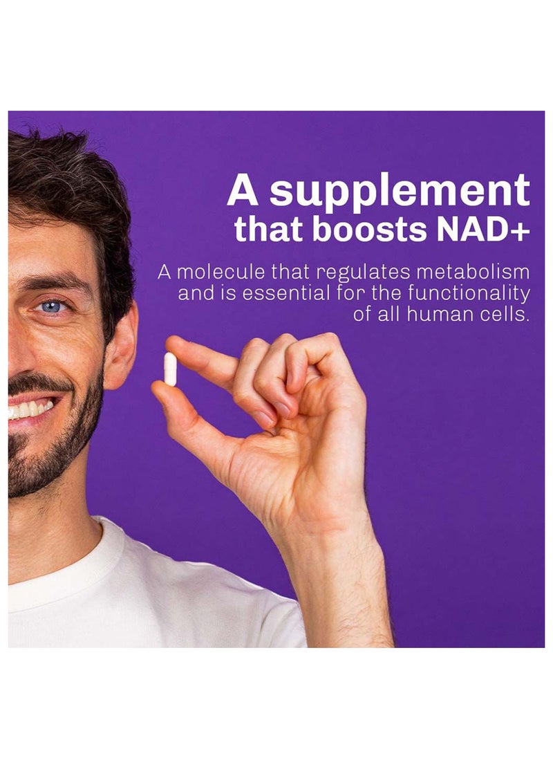 Bio 99% Pure Beta Nicotinamide Mononucleotide Capsules For Anti-aging Support 500mg 30's