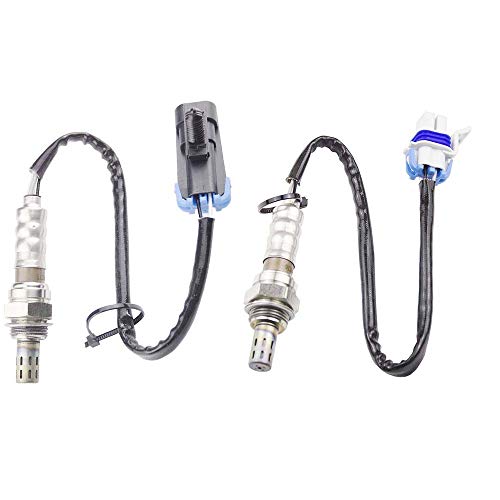 higherbro 2PCS Oxygen Sensor for 2004-2005 Chevrolet Impala Monte Carlo 3.8L; 2004-2005 Buick Lesabre Park Avenue 3.8L; 2004-2005 Pontiac Bonneville 3.8L Upstream + Downstream - Image 1