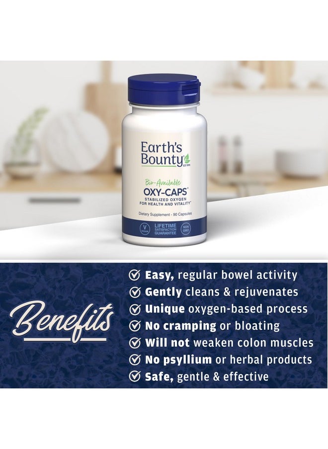 إيرثز باونتي - Earth's Bounty - بلسم القولون Oxy-Cleanse - تطهير القولون اللطيف لصحة الجهاز الهضمي - تخفيف الإمساك - إزالة السموم الطبيعية من القولون - 75 كبسولة - Image 1