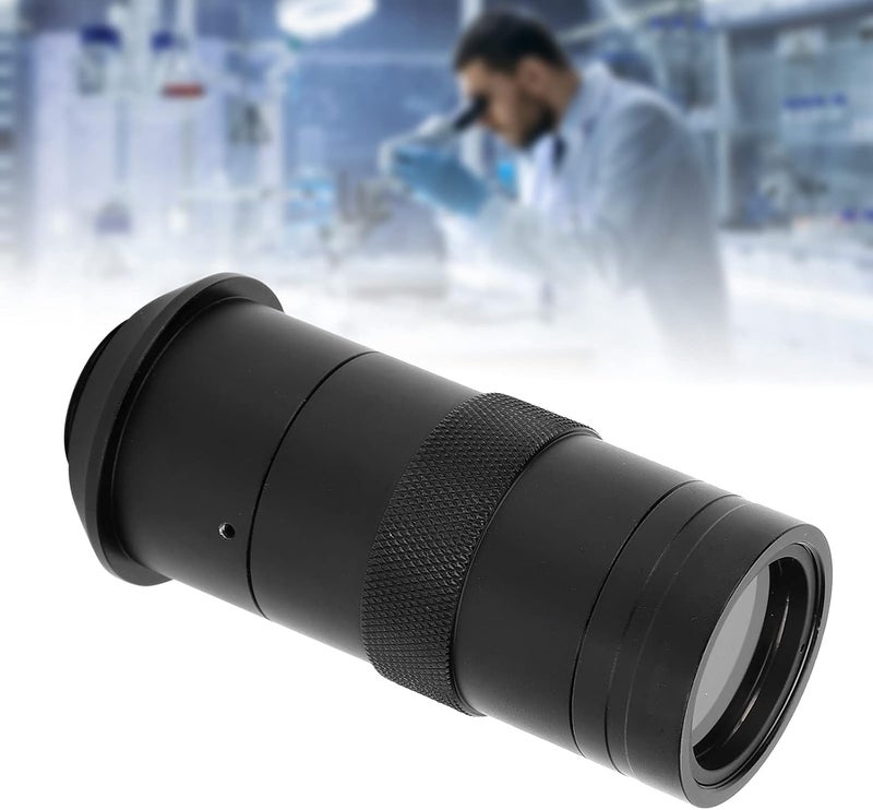 woobles 2MP 1080P Camera Lens, 100Times Zoom C/CS Mount, Low Distortion High Compatibility, for Industrial Camera Electron Microscope CCTV Security Camera Accessory - Image 4