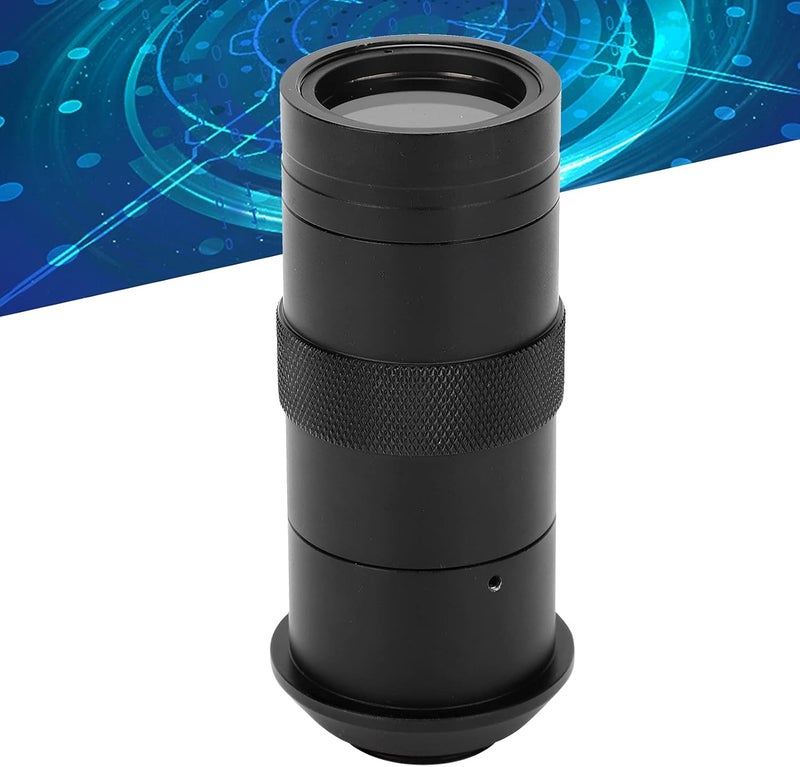 woobles 2MP 1080P Camera Lens, 100Times Zoom C/CS Mount, Low Distortion High Compatibility, for Industrial Camera Electron Microscope CCTV Security Camera Accessory - Image 5