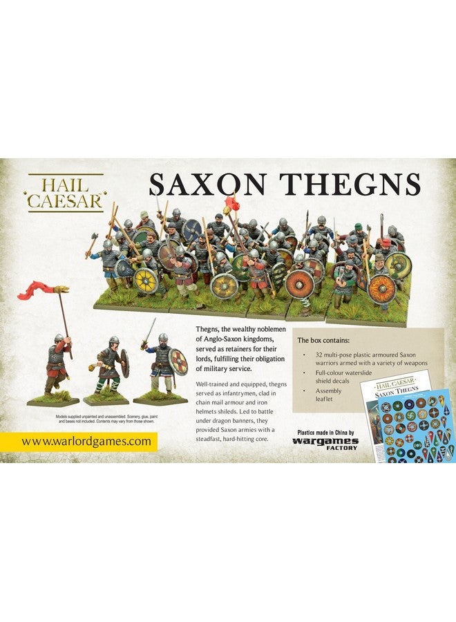 Warlord Games, Hail Caesar - Saxon Thegns - Wargaming miniatures - Image 4