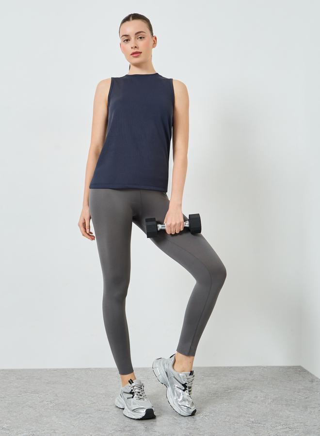 Styli Active Charcoal Textured Basic Tank - Image 3