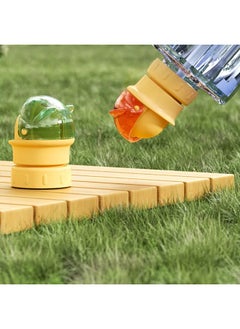 Generic Spill-Proof Bottle Cap Cover for Kids – Leak-Resistant Drinking Lid Alternative for Juice, Water, and Milk Bottles – Easy to Use, Reusable & Child-Friendly Design  - Image 3