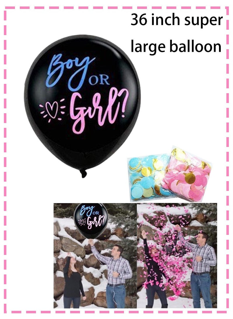 36-Inch Super Large Gender Reveal Party Balloon Set with Blue/Pink Confetti, Perfect for Home/Party/Outdoor Events, Includes Interactive Games and Party Favors - pzsku/Z04A947B1B8A310796D8CZ/45/_/1725514195/0a016d19-0792-41c1-bfe7-a3d723a186f9