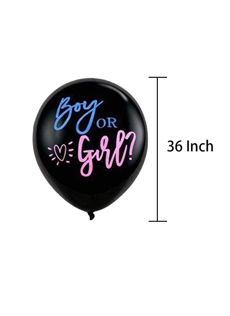 36-Inch Super Large Gender Reveal Party Balloon Set with Blue/Pink Confetti, Perfect for Home/Party/Outdoor Events, Includes Interactive Games and Party Favors - pzsku/Z04A947B1B8A310796D8CZ/45/_/1725514206/66f35b55-e6e9-414b-bc4c-4b4931609318