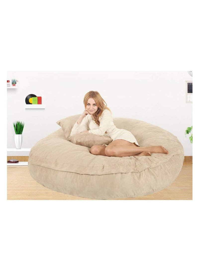 Comfy COMFY ULTIMATE XXL LOVESACK GAMING BEIGE RECLINER BEAN BAG WITH VIRGIN POLYSTYRENE BEAN FILLING  - Image 2