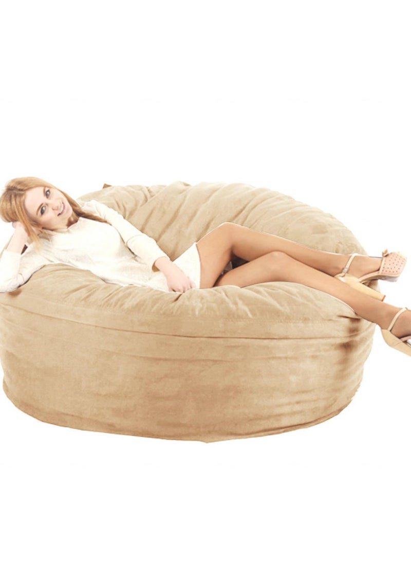 Comfy COMFY ULTIMATE XXL LOVESACK GAMING BEIGE RECLINER BEAN BAG WITH VIRGIN POLYSTYRENE BEAN FILLING  - Image 5