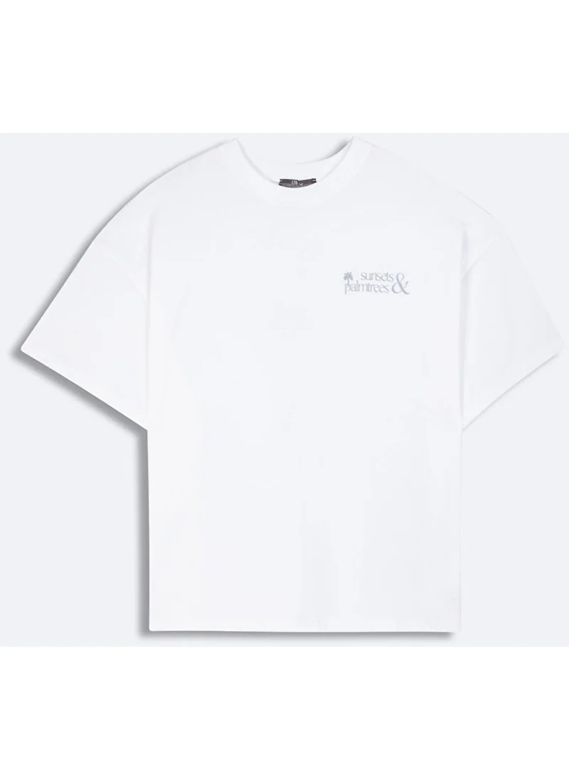 ال تي بي White T-Shirt