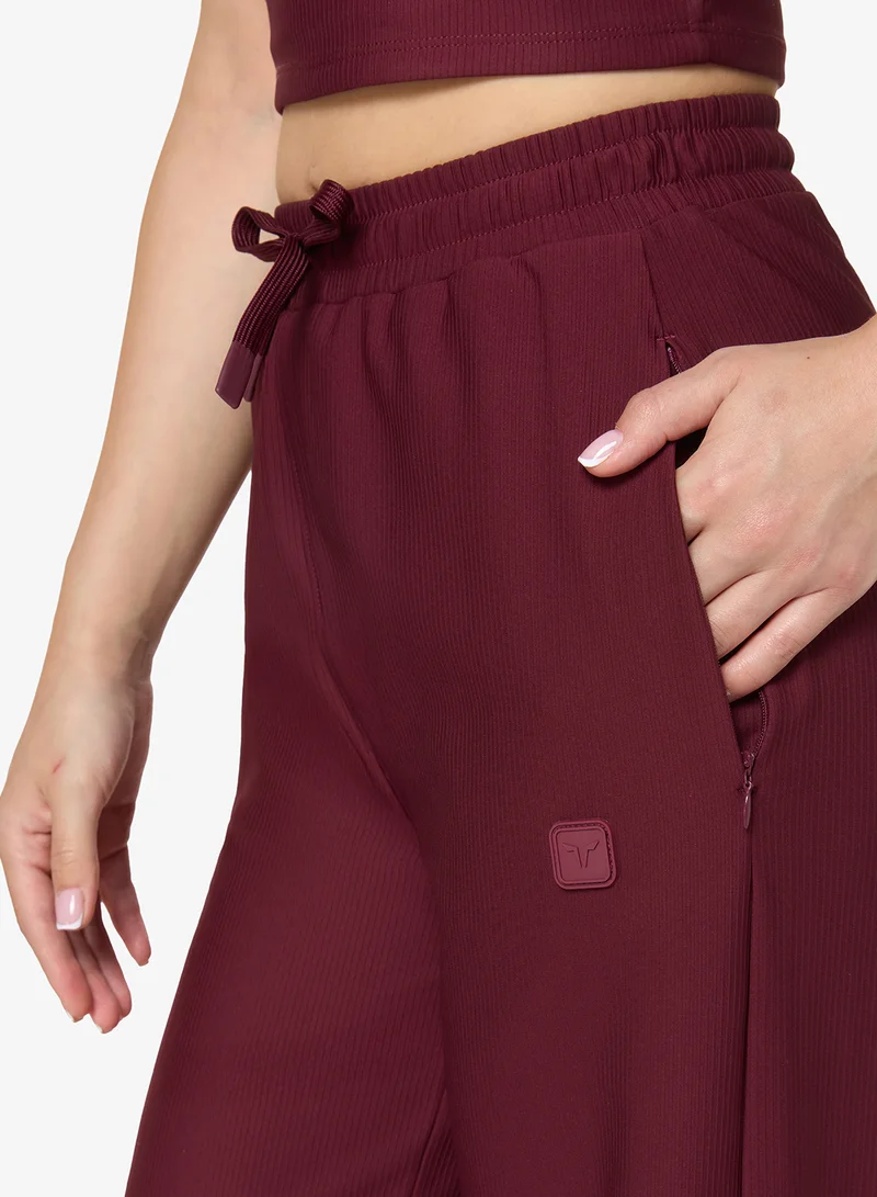 SQUATWOLF  Ribbed Wide Leg Pant for Women | Best Price UAE