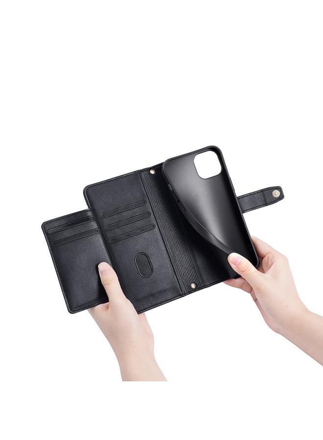 S-TOP Case For Rakuten Big S Sheep Texture Cross-body Zipper Wallet Leather Phone Case - Image 5