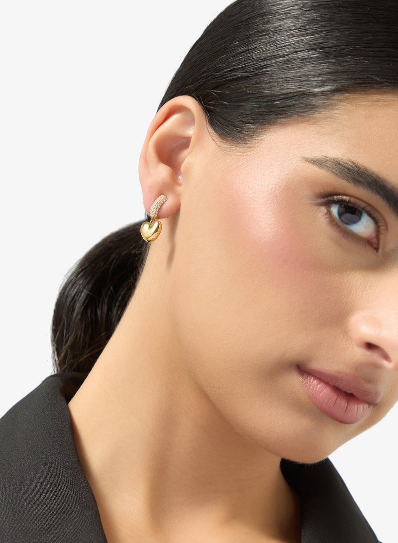 GUESS Iconique Non-Logo Earrings - Image 4