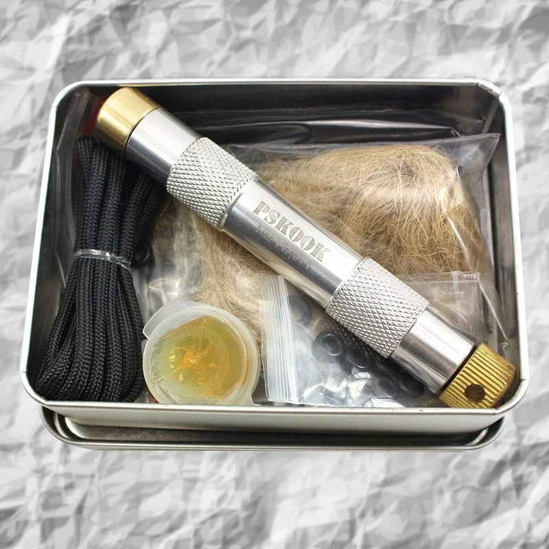 PSKOOK Metal Fire Piston Educational Campers/Survival/Preppers Scientific Lesson - Image 1