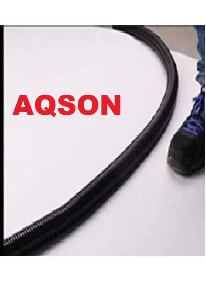 AQ AQSON أنبوب تمديد مرن بطول 32 مم × 2 متر من AQSON لتمديد خرطوم الملحقات للمكنسة الكهربائية، أداة منزلية عالمية - رمادي - Image 4