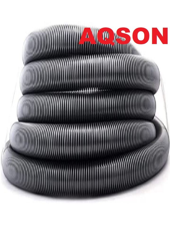 AQ AQSON أنبوب تمديد مرن بطول 32 مم × 2 متر من AQSON لتمديد خرطوم الملحقات للمكنسة الكهربائية، أداة منزلية عالمية - رمادي - Image 1