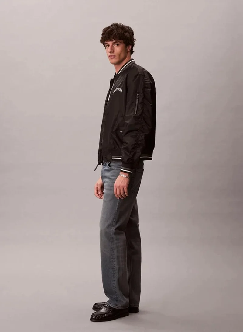 Calvin Klein BLUE ASH STONE 90s Straight Jeans for Men | Best Price UAE