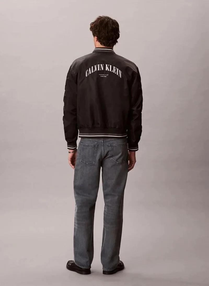 Calvin Klein BLUE ASH STONE 90s Straight Jeans for Men | Best Price UAE