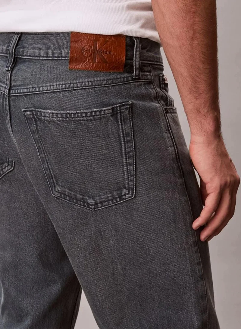 Calvin Klein BLUE ASH STONE 90s Straight Jeans for Men | Best Price UAE