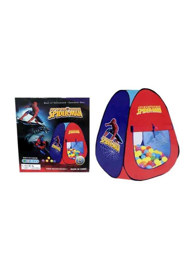Hero-Themed Play Tent with 100 Balls - Endless Adventures  - Image 3