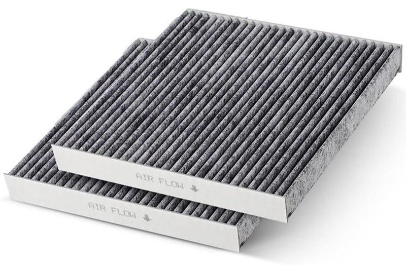 MileMelo 2-Piece Puroma Cabin Air Filter with Activated Carbon, Replacement for CP285, CF10285, Toyota, Lexus, Scion - Image 1