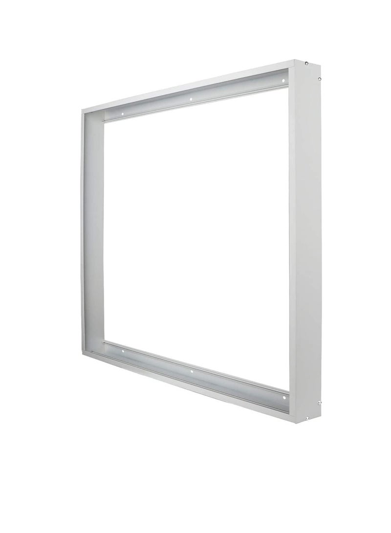 60X60CM Aluminium Mounting Surface Ceiling Frame Bracket Kit for LED Flat Panel & Drop Ceiling Light, Edge-Lit Light  - Image 1