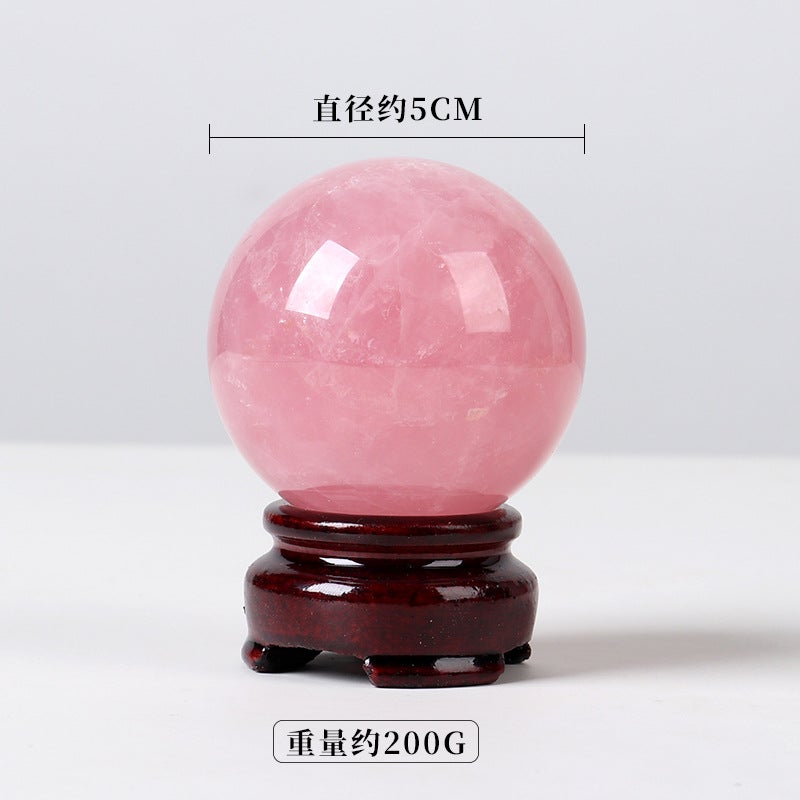 5Cm Natural Crystal Ball Decoration Crystal Agate Original Stone Polished Seven Star Array Home Desktop Decoration Crafts - Image 3