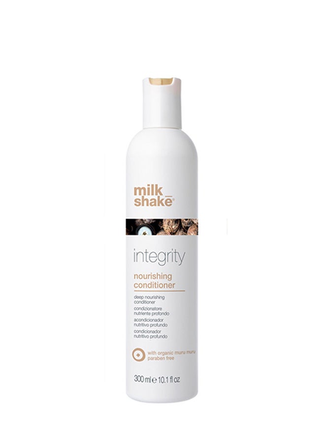 Milk Shake Integrity Nourishing Conditioner – Sulphate & Paraben Free with Organic Muru Muru Butter & Amino Acid Complex for Color Protection, Deep Hydration, Repair & Shine, 300ml - Image 1