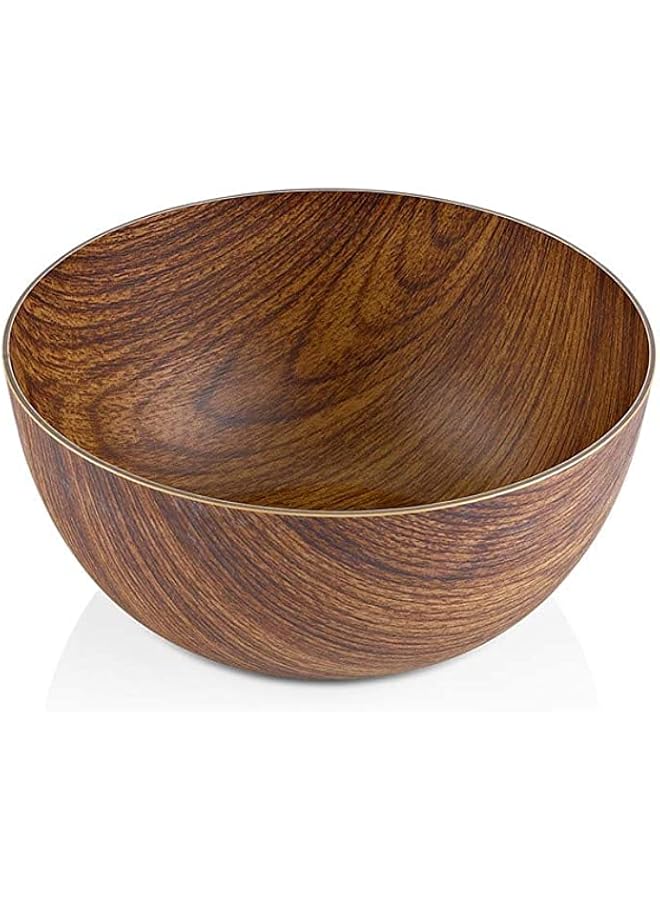Round Salad Bowl, Serving Bowls, Fruit Rice Bowl, Serving Dish, Plate Food Container, Kitchen Dining Tableware 30 Cm.