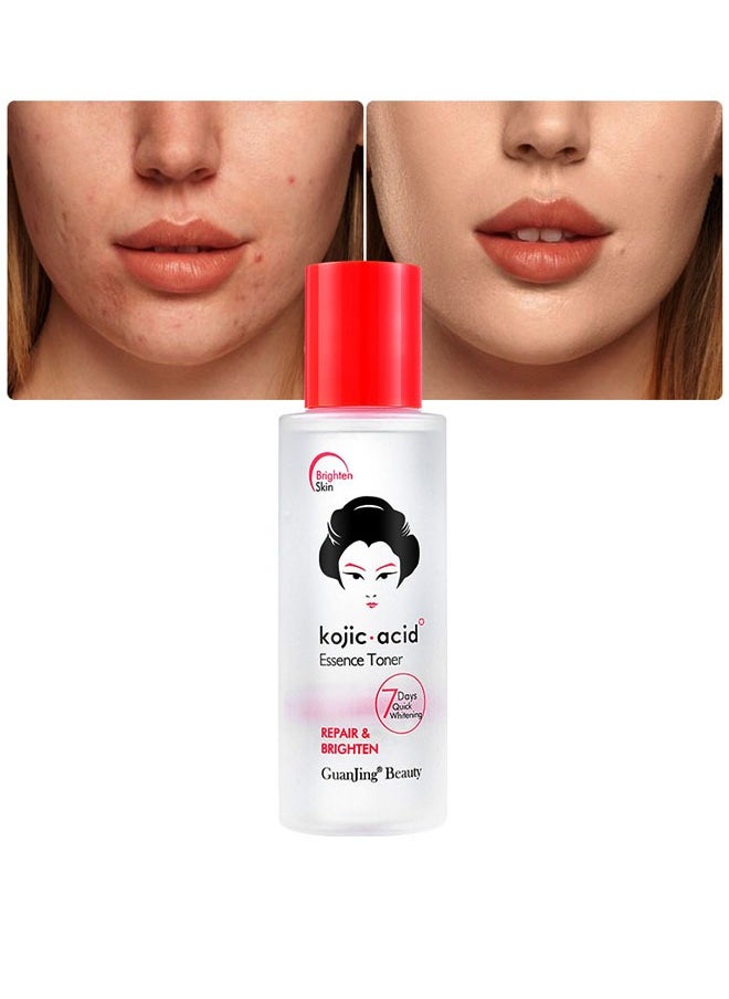 GUANJING - Kojic Acid Essence Toner For Face And Body,Effectively Replenish Nutrients Improve Dryness Soften Cuticles Minimize Poreslighten Acne Scars Soothe And Repair Skin - Image 1