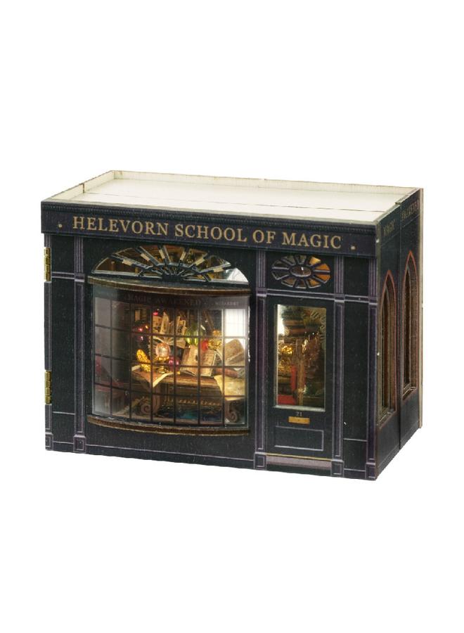 Bluejw Wise House Diy Hut MINI Fantasy Rubik's Cube Series Cut-free Paper Accessories Flip-style Design Creative Gift - Image 1