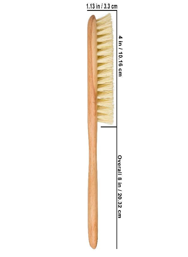 Redecker Tampico Fiber Hairbrush with Oiled Beechwood Handle, 8 inches - Image 2