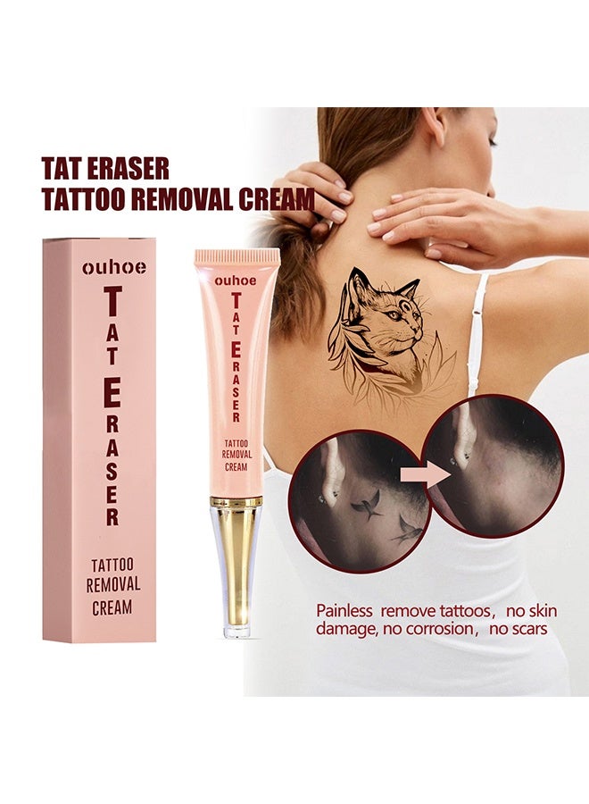 OUHOE Tattoo Removal Cream That Works Fast, Permanent Tattoo Removal Cream, Skin Pigment Erasing Creams, Painless Removal Tattoos, Rapid Absorption, Leaving No Scars - Image 1