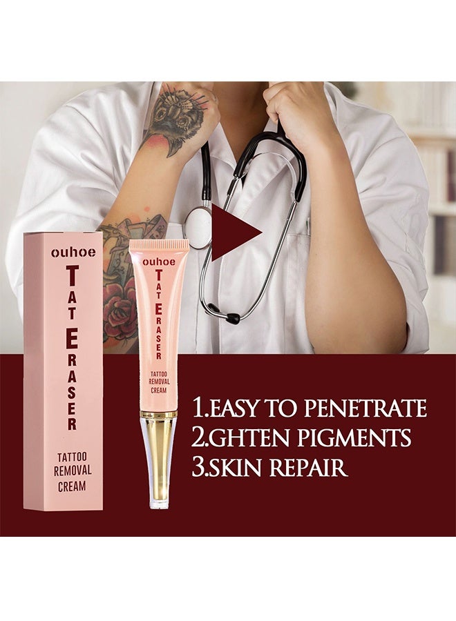 OUHOE Tattoo Removal Cream That Works Fast, Permanent Tattoo Removal Cream, Skin Pigment Erasing Creams, Painless Removal Tattoos, Rapid Absorption, Leaving No Scars - Image 2