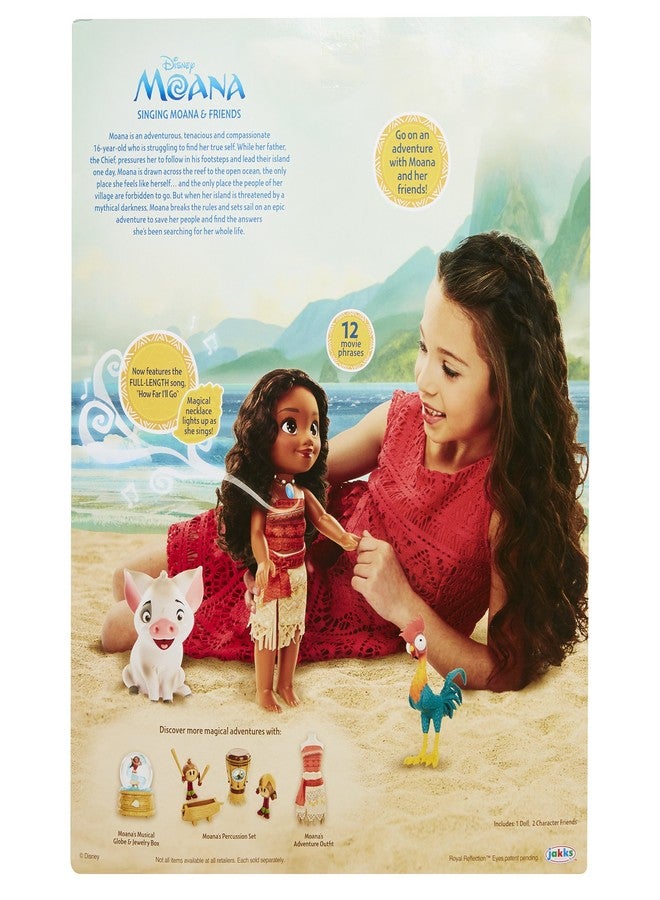 Moana Disney's Singing Adventure Doll and Friends Doll Playset - Image 5