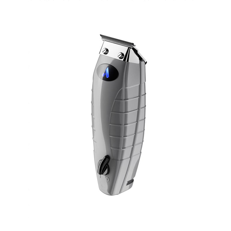 Andis 74055 Professional Corded/Cordless Hair & Beard Trimmer, Zero Gapped, Close Cutting Carbon Steel T-Outliner Blade, Grey - Image 5