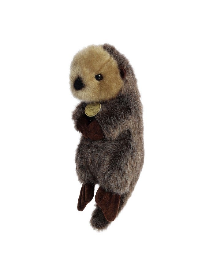Aurora® Adorable Miyoni® Tots Baby Sea Otter Stuffed Animal - Lifelike Detail - Cherished Companionship - Brown 9.5 Inches - Image 5