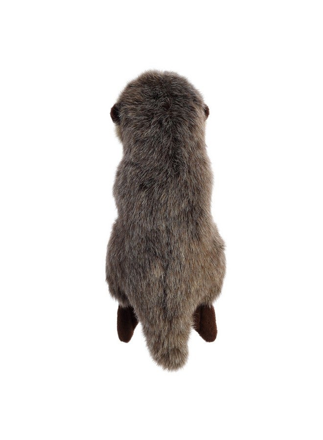 Aurora® Adorable Miyoni® Tots Baby Sea Otter Stuffed Animal - Lifelike Detail - Cherished Companionship - Brown 9.5 Inches - Image 4