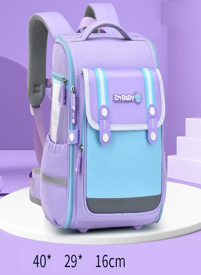 kesigÂ® 2023 New Model 3D design, This backpack offers a cute look and is very popular with Children Primary School Bags Bag Teenager Girls Boys (Bag) (CLASSIC PURPLE) - Image 3